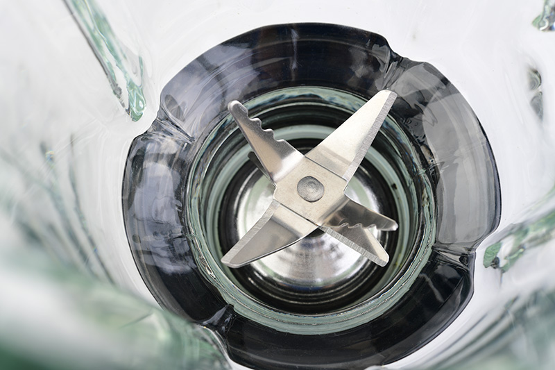 بائع خلاط سطح العداد مع مطحنة 2 في 1 و 5 سرعات وتشغيل نبضي دورق زجاجي سعة 1.5 لتر