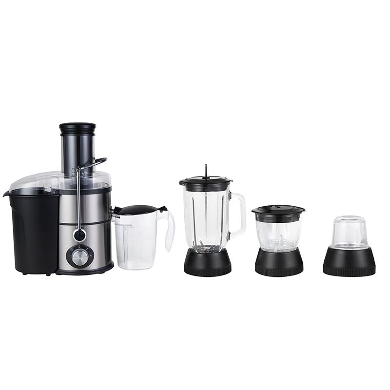 مُصنِّع محضر الطعام 1.5 لتر جرة زجاجية طراز جديد 500 وات خلاط عصارة للأجهزة المنزلية للمطبخ