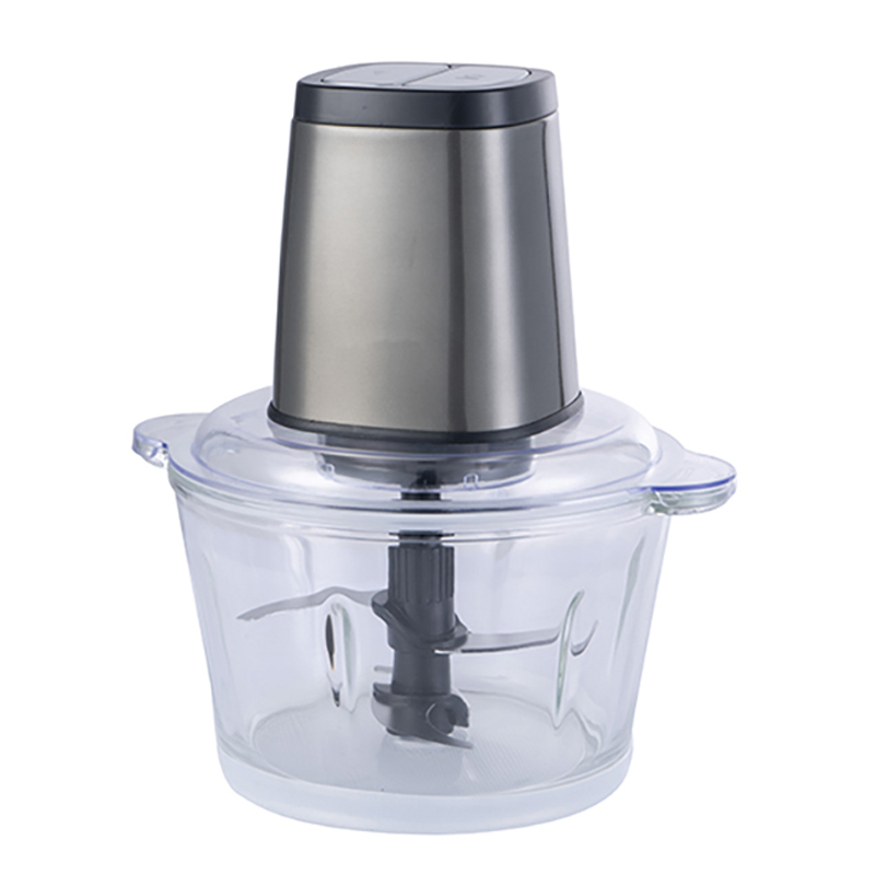 مصنع سعة كبيرة وعاء زجاجي مفرمة الطعام الشركة المصنعة مفرمة اللحم وعاء زجاجي 2 لتر