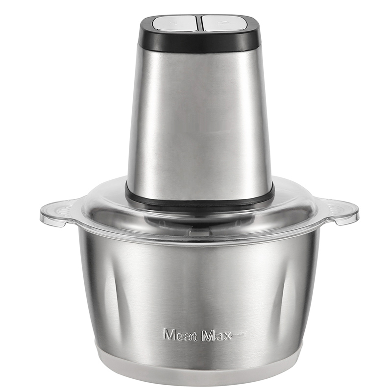 الشركة المصنعة لمفرمة اللحم مفرمة الخضار وعاء الفولاذ المقاوم للصدأ وسرعتين للتحكم في السعة الكبيرة